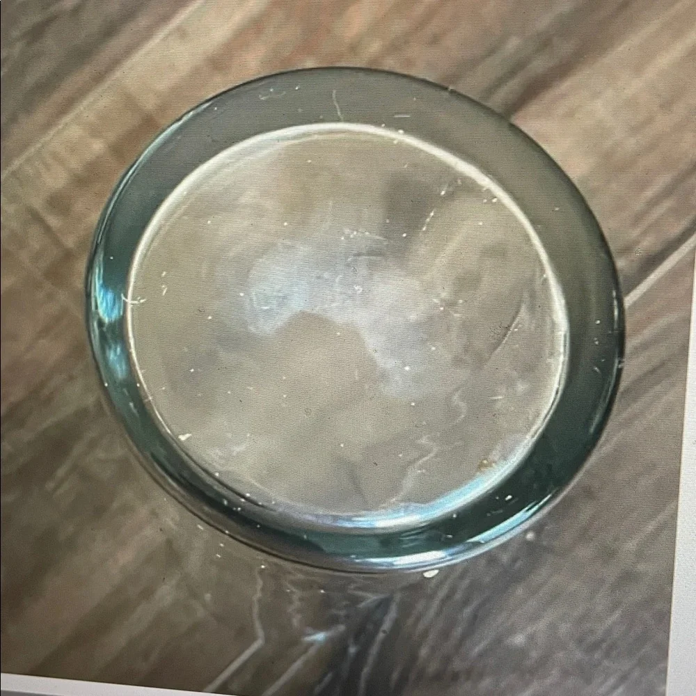 Clear glass cylinder floral vase 10